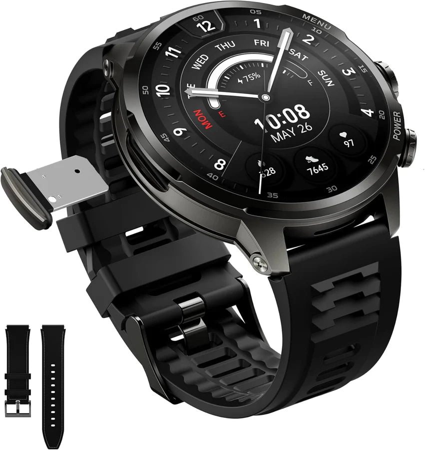 Black Shark 4G X Watch – Ultra-Performance Smartwatch with 4G Connectivity, AMOLED Display, Military-Grade Durability & All-Day Fitness Tracking