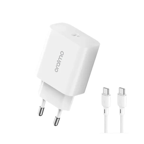 Oraimo OC‑E106S + CC54 20 W Fast Charger with Cable